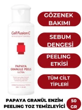 Cell Fusion C Papaya Granül Enzim Peelıng Toz Temizleyici 50 GR - 2