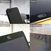 Polham 3 adet Set Webcam Görüntü Kapatıcı, Notebook, Tablet, Telefon Kamera Engelleyici Yapışkanlı Aparat - 4