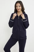 Nakış Detaylı Jogger Eşofman Takım - Lacivert thumbnail 5