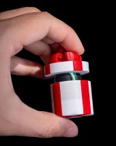 Hediye Paketi Uzaylı Hareketli Anahtarlık-Yılbaşı Hediyesi Anahtarlık-Hareketli - 3