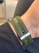 Dijital Su Geçirmez Asker Yeşili Genç Kol Saati SPEC000314 - Alarm, Kronometre, LED - 2