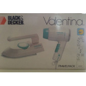 Black And Decker Valentina Seyahat Paketi Ütü Ve Saç Kurutma Makinesi - 1