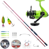 HİTPRO SPINNING YUGEN 10-30 GR 2,40 MT - REMİXON MODERN TİMES 4000 OLTA SETİ - 3