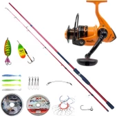 HİTPRO SPINNING YUGEN 10-30 GR 2,40 MT - REMİXON MODERN TİMES 4000 OLTA SETİ - 4