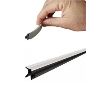 Contacall Pak-05 Siyah Kauçuk Yağlı Pvc Kapı Pencere Conta Fitili Tüm Pencerelere Uyumlu 200 Metre thumbnail 3