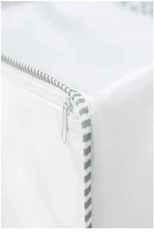 Buti Yatak Altı Baza Hurcu Fermuarlı Düzenleyici İpli Yastık Hurcu Baza Hurcu 65*45*25cm - 104195 thumbnail 3