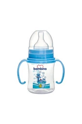 Bambino Geniş Ağızlı Kulplu PP Biberon 150 ml  B817 thumbnail 1