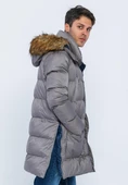 Erkek Regular Fit Astarlı Rahat Giyim İç Cepli Mont - 10