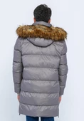 Erkek Regular Fit Astarlı Rahat Giyim İç Cepli Mont - 11