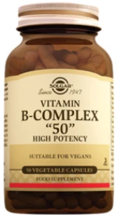 Solgar Vitamin B-Complex 50mg 50 Kapsül - 1