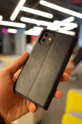 Xiaomi Redmi 13C Cüzdan Kapaklı Kılıf Kartlıklı Cüzdanlı Standlı Kopçalı - 9