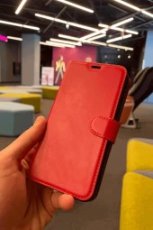 Xiaomi Redmi 13C Cüzdan Kapaklı Kılıf Kartlıklı Cüzdanlı Standlı Kopçalı - 12