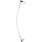 Aquaav Black Nikel Klipsli Fırdöndülü Çelik Tel 15 cm 5'li Paket - 2