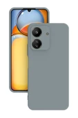Xiaomi Redmi 13C Kılıf Kamera Korumalı Silikon Rubber Arka Kapak - 1