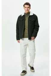 Erkek Giyim Ceket 4WAM20091HW Haki - 1