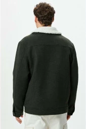 Erkek Giyim Ceket 4WAM20091HW Haki - 4