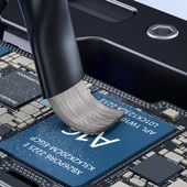 MECHANİC ANAKART IC PED TEMİZLEME TUTKAL KALDIRMA KALDIRMA PARLATMA FIRÇASI 2 'Lİ thumbnail 2