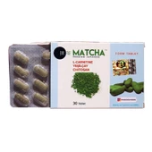 Matcha Premium Japanese L-Karnitin Yeşilçay Chitosan 30 Tablet - 1
