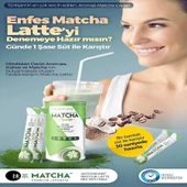 Matcha Premium Japanese Matcha Latte Form Çayı Maça Çayı 20 x 7GR - 4