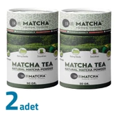 Matcha Premium Japanese Matcha Tozu Natural Powder Maça Çayı 50GR x 2 Kutu - 1