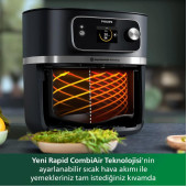 Philips Airfryer HD9880/90 7000 Serisi Combi XXL Connected 8.3 lt Yağsız Fritöz - 5