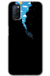 Oppo A72 Kılıf HD Desen Baskılı Arka Kapak - Derinlere Yolculuk - 1