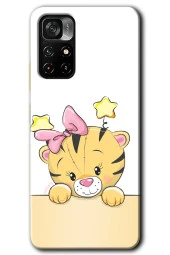 Poco M4 Pro 5G Kılıf HD Desen Baskılı Arka Kapak - Sevimli Kedi - 1