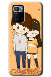 Poco x3 GT Kılıf HD Desen Baskılı Arka Kapak - Şıpsevdi Çift - 1