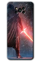 Poco x3 NFC Kılıf HD Desen Baskılı Arka Kapak - Kylo Ren thumbnail 1