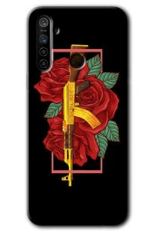 Realme 5i Kılıf HD Desen Baskılı Arka Kapak - Bedel - 1