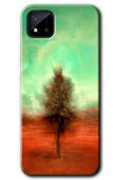 Realme C11 Kılıf HD Desen Baskılı Arka Kapak - Outlines Paint - 1