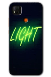 Redmi 9c Kılıf HD Desen Baskılı Arka Kapak - Neon İnion - 1