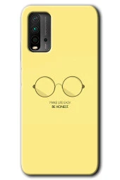Redmi 9T Kılıf HD Desen Baskılı Arka Kapak - Be Honest - 1