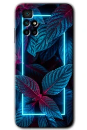 Redmi 10 Kılıf HD Desen Baskılı Arka Kapak - Mekanik Yaprak 4 - 1
