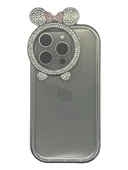 Stones Micky Case Gümüş iPhone 14 Pro - 1