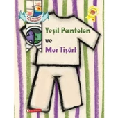 Yeşil Pantolon ve Mor Tişört - 1