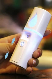 Mini El Nano Buhar Püskürtücü Yüz Nemlendirici Cilt Bakımı Araç İçi Koku Yayıcı - 6
