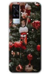 Vivo Y51a Kılıf HD Desen Baskılı Arka Kapak - Happy New Year - 1