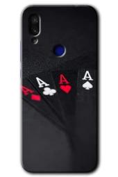 Redmi Note 7 Kılıf HD Desen Baskılı Arka Kapak - Full As - 1