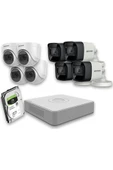 Hıkvısıon - 8 Kameralı 2mp Güvenlik Sistemleri + Full Set - 1