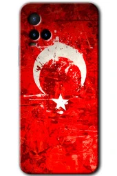 Vivo Y21 Kılıf HD Desen Baskılı Arka Kapak - Albayrak 2 - 1