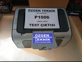 hp laserjet p1006 yazıcı(İKİNCİ EL) - 1