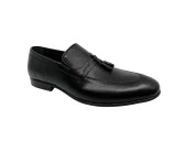 Zerhan 312 Erkek Siyah Hakiki Deri Loafer Ayakkabı thumbnail 4