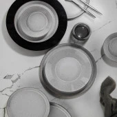 Kütahya Porselen Forza Iona 24 Parça Yemek Takımı Bej - 2