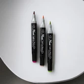 Masis Grafik Çizim Markörü İki Uçlu 120 Renk PP thumbnail 2