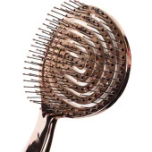 Nascita 3D Flexi Kontrol Açma-Tarama Saç Fırçası Krom -35 - 2