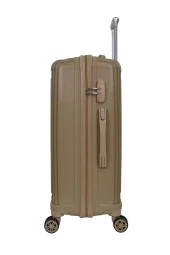Elatae Premium Polipropilen Büyük Boy Kırılmaz Valiz Vizon V303 - 3