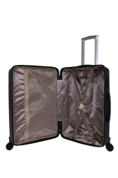 Elatae Premium Polipropilen Orta Boy Kırılmaz Valiz Siyah V303 thumbnail 5