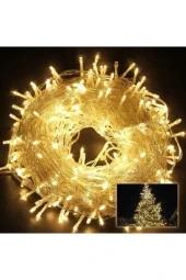 100 Ledli 10m Gün ışığı 8 Farklı Fonksiyonlu Fişli Led, Dekor Lambası - 4