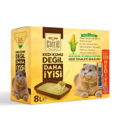 Cattie Süper Topaklanan Mısır Koçanı Kedi Tuvaleti Dolgusu 8LT - 3